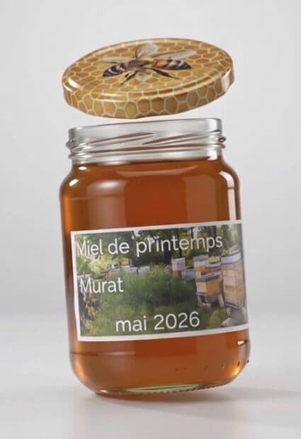 Pot de miel toutes fleurs de Francis